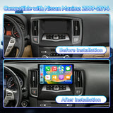 Car Stereo Radio for Nissan Maxima 2009-2014 with Wireless CarPlay & Android Auto GPS Bluetooth SWC WiFi 5G DSP RDS FM Camera