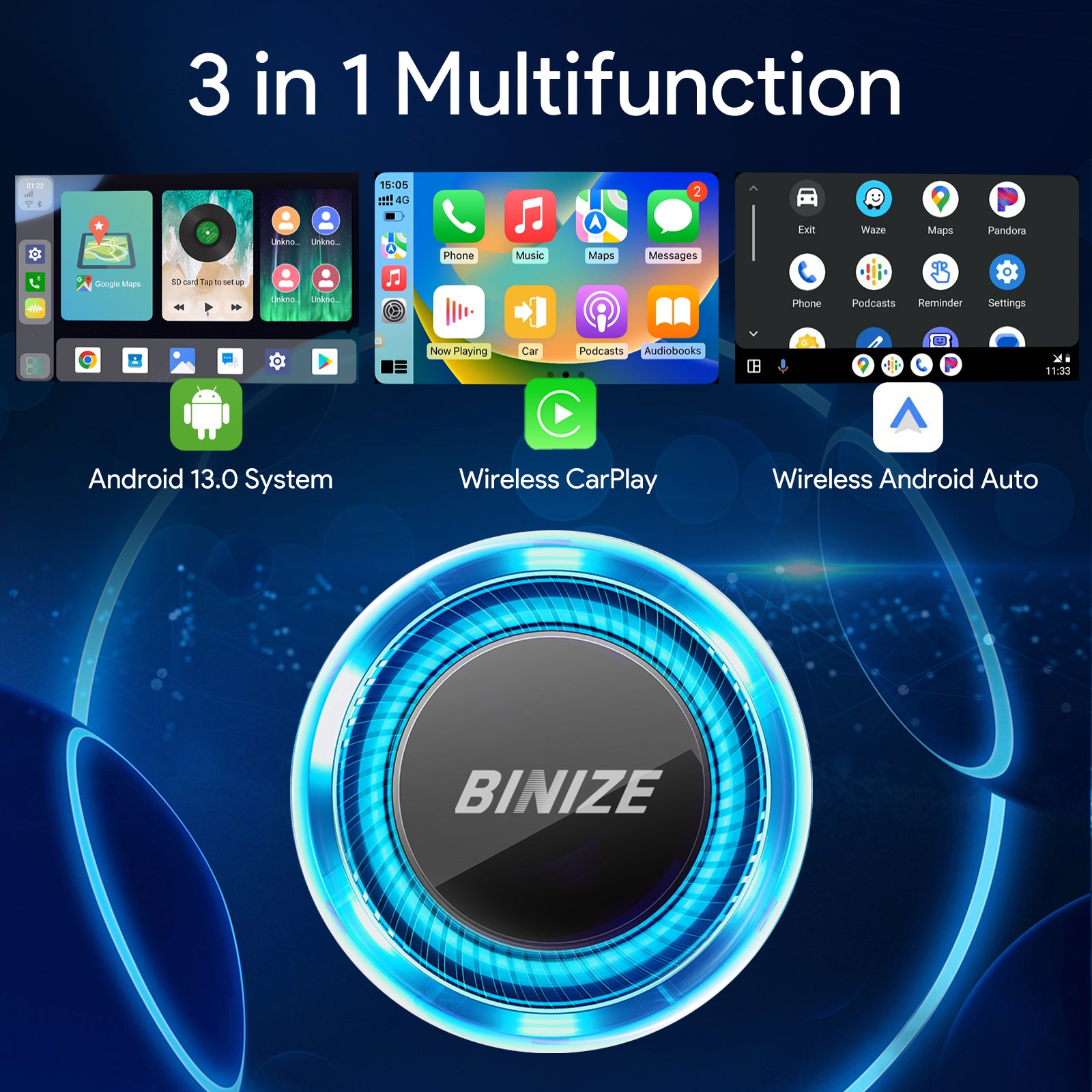 Android 13 Car Play Box for Toyota 20222 2023 with HDMI – Binize