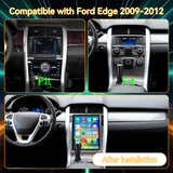 Car Stereo Radio 8-Core Qualcomm CPU, with Android Auto Wireless Carplay for Ford Edge 2009-2012 Upgrade 2K Touchscreen Bluetooth WiFi GPS DSP AM FM Head Unit