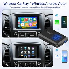 Binize Wireless CarPlay AI BOX for Car with OEM Wired CarPlay
