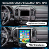Car Stereo for  Ford Expedition 2015-2018 Upgrade Wireless CarPlay & Android Auto AHD Backup Camera GPS SWC FM WiFi Bluetooth