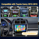 Car Stereo for US-spec Toyota Camry 2012-2015 Upgrade Wireless CarPlay & Android Auto AHD Backup Camera GPS SWC FM WiFi Bluetooth