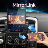 Car Stereo for Dodge Ram 1500/2500/3500 2013-2018 Upgrade Wireless CarPlay & Android Auto AHD Backup Camera GPS SWC FM WiFi Bluetooth