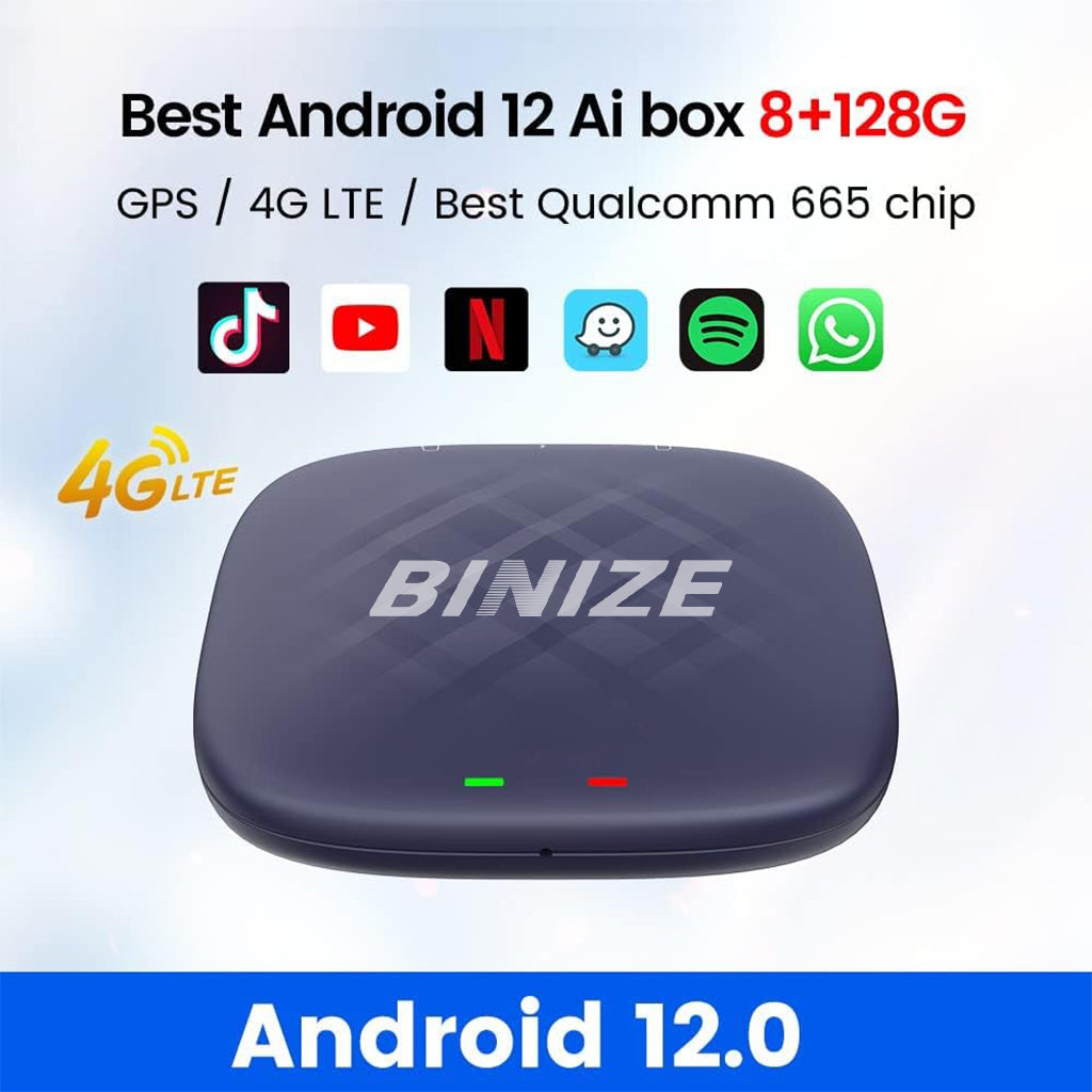 Binize Android Wireless CarPlay Magic Boxes für 2021 Toyota Tundra