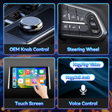 Android 13 Car Stereo Radio for Toyota RAV4 2019-2022 with Wireless CarPlay & Android Auto 10.1" IPS HD Touchscreen GPS Navigation Bluetooth SWC FM DSP Backup Camera