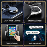 Car Stereo Radio 8-Core Qualcomm CPU, with Android Auto Wireless Carplay for Chevy Silverado 2019-2021 Upgrade 2K Touchscreen Bluetooth WiFi GPS DSP AM FM Head Unit (only fit original 8inch with BOSE)