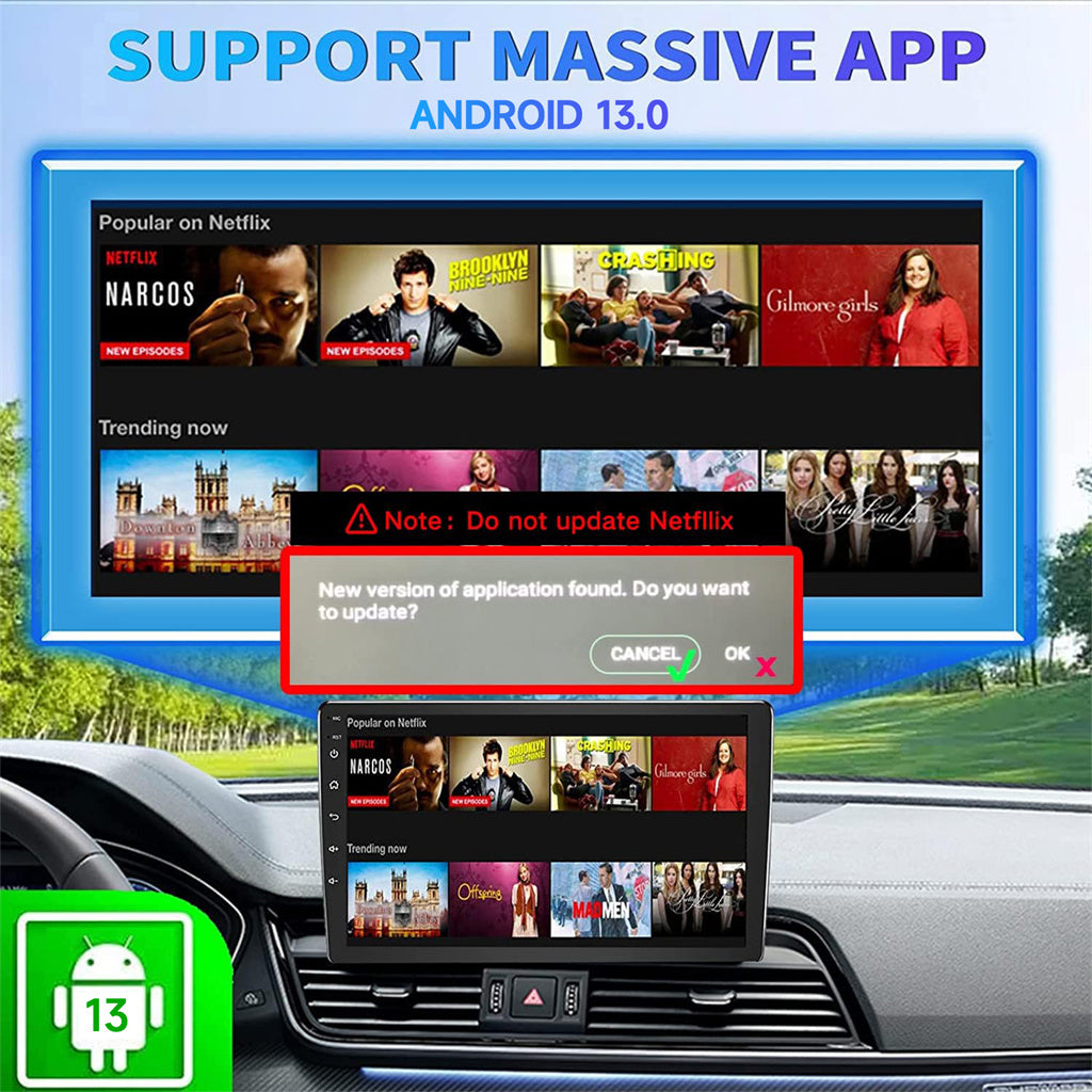 Android 13 CarPlay Ai Box for Toyota Tundra 2023 2024 – Binize