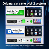 Lite S Wireless Dongle CarPlay Android auto Android Ai Box Wireless Adatper for Netfilx Youtube  Spotify HD Output