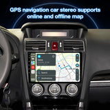 Android 13 Car Stereo Radio Compatible with Subaru Forester WRX Impreza STi Crosstrek 2016-2018