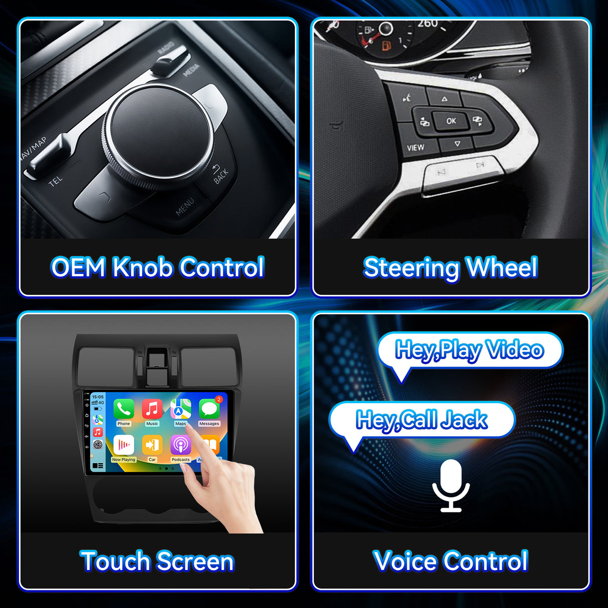 Android 13 Car Stereo Radio for Subaru Forester WRX Impreza 2013 2014 2015 with Wireless CarPlay & Android Auto FM AM RDS DSP WiFi,Backup Camera