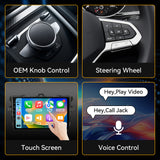 Car Stereo for Toyota Corolla 2006-2012 Upgrade Wireless CarPlay & Android Auto AHD Backup Camera GPS SWC FM WiFi Bluetooth
