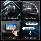 Car Stereo for Hyundai Santa Fe 2006-2012 Upgrade Wireless CarPlay & Android Auto AHD Backup Camera GPS SWC FM WiFi Bluetooth