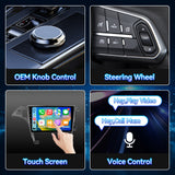 Car Stereo Radio for Toyota Prius 2010-2015 Qualcomm Chipset with Wireless CarPlay & Android Auto WiFi Bluetooth GPS FM RDS EQ SWC Upgrade 1080P Backup Camera