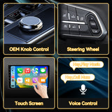Car Stereo for Chrysler Grand Voyager 2013-2016 Upgrade Wireless CarPlay & Android Auto AHD Backup Camera GPS SWC FM WiFi Bluetooth