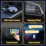 Car Stereo for Honda Civic 2014-2015 Upgrade Wireless CarPlay & Android Auto AHD Backup Camera GPS SWC FM WiFi Bluetooth
