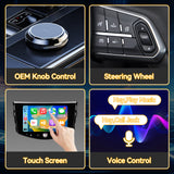 Car Stereo Radio 8-Core, with Android Auto Wireless Carplay for Toyota RAV4 2005-2011 Upgrade 2K Touchscreen Bluetooth WiFi GPS DSP AM FM Head Unit