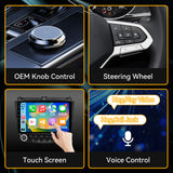 Car Stereo for Honda Accord 7th 2003-2007  Upgrade Wireless CarPlay & Android Auto AHD Backup Camera GPS SWC FM WiFi Bluetooth