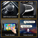 Car Stereo for Nissan Sentra 2013-2017 Upgrade Wireless CarPlay & Android Auto AHD Backup Camera GPS SWC FM WiFi Bluetooth