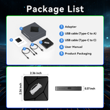 Wireless CarPlay & Android Auto Adapter for Car with OEM Wired CarPlay/Android Auto