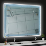 ULHOME LED Light Bathroom Mirror Backlit Anti-Fog with High Lumen