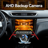 Car Stereo Radio for Nissan Rogue 2014 2015 2016 2017 2018 Manual AC Wireless CarPlay & Android Auto AHD Backup Camera  GPS SWC WiFi Bluetooth