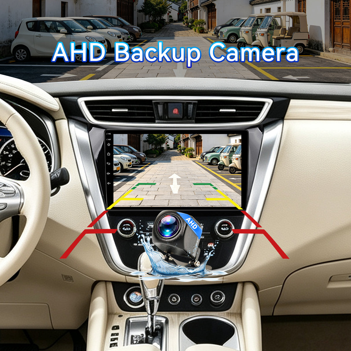 Car Stereo Radio for Nissan Murano Z52 2014-2020 with Wireless CarPlay & Android Auto 10.1-Inch Touch Screen GPS Mirror Link Bluetooth SWC Backup Camera
