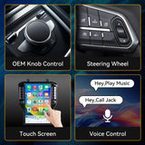 Car Stereo for Ford Mustang 2015-2021 Upgrade Wireless CarPlay & Android Auto AHD Backup Camera GPS SWC FM WiFi Bluetooth