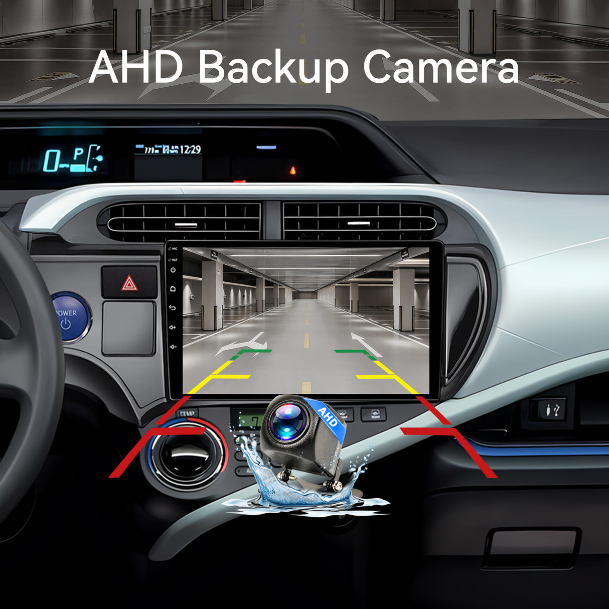 Car Stereo for Toyota Prius C Aqua 2012-2017 Support Wireless CarPlay Android Auto Navigation