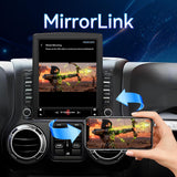 Car Radio Stereo Compatible with Jeep Wrangler JK 2011-2017, Touch Stereo with Wireless CarPlay Android Auto GPS WiFi Bluetooth Backup Camera