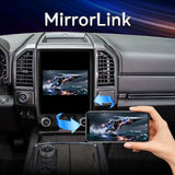 Car Stereo for  Ford Expedition 2015-2018 Upgrade Wireless CarPlay & Android Auto AHD Backup Camera GPS SWC FM WiFi Bluetooth