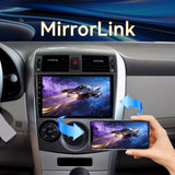 Car Stereo for Toyota Corolla 2006-2012 Upgrade Wireless CarPlay & Android Auto AHD Backup Camera GPS SWC FM WiFi Bluetooth