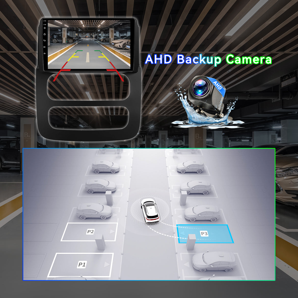 Android 13 4Core+64G ROM Car Stereo Radio Compatible with Dodge RAM 1500 2500 3500 2002 2003 2004 2005,9 Inch Touchscreen Head Unit Wireless Carplay Android Auto