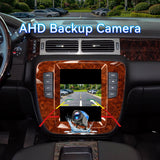 Car Stereo Radio for Chevy Silverado Tahoe Suburban 2007-2013 with Wireless CarPlay & Android Auto Tesla‑style Vertical Screen 5G WiFi GPS Navigation 1080P Camera
