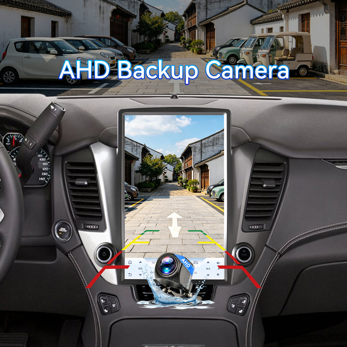 Android 13 Car Stereo Radio 8-Core Qualcomm CPU for Chevrolet Suburban Tahoe GMC Yukon 2014-2020 (OEM 8 Inches) with Wireless CarPlay & Android Auto 14.5-Inch IPS Touch Screen GPS 4G/WiFi