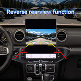 Android 15 Car Radio Stereo for Jeep Wrangler JL 2018-2022 Gladiator JT 2019-2022 with Wireless CarPlay & Android Auto 16.2-Inch Touch Screen DSP 4G LTE 5G WiFi BT GPS Navigation BT