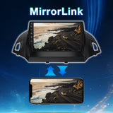 Car Radio Stereo Compatible with Ford Escape 2013 2014 2015 2016 2017 2018 2019,Android 13 Head Unit,WiFi/Bluetooth/Wireless CarPlay Andriod Auto