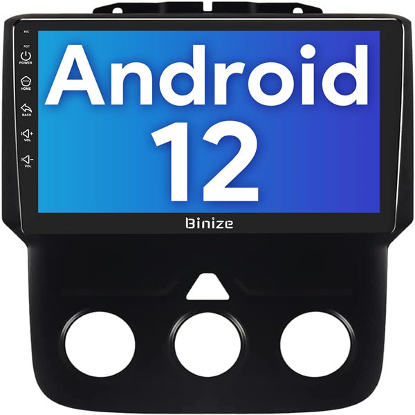 Binize Android 12 Double Din Dodge Ram CarPlay Radio Car Stereo
