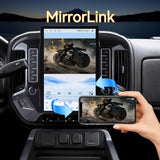 Car Stereo Radio with Android Auto Wireless Carplay for Chevrolet Silverado 2013-2019 GMC Sierra 2014-2020 Upgrade 2K Touchscreen Bluetooth WiFi GPS DSP AM FM Head Unit