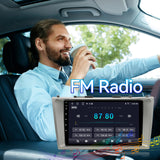 Car Stereo Radio for Toyota Camry 2007-2011 with Wireless Carplay & Android Auto 9 inch Touchscreen GPS FM RDS Bluetooth Backup Camera