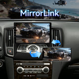 Car Stereo Radio for Nissan Maxima 2009-2014 with Wireless CarPlay & Android Auto GPS Bluetooth SWC WiFi 5G DSP RDS FM Camera