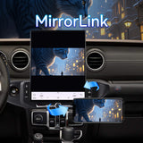 Android 15 Car Radio Stereo for Jeep Wrangler JL 2018-2022 Gladiator JT 2019-2022 with Wireless CarPlay & Android Auto 16.2-Inch Touch Screen DSP 4G LTE 5G WiFi BT GPS Navigation BT