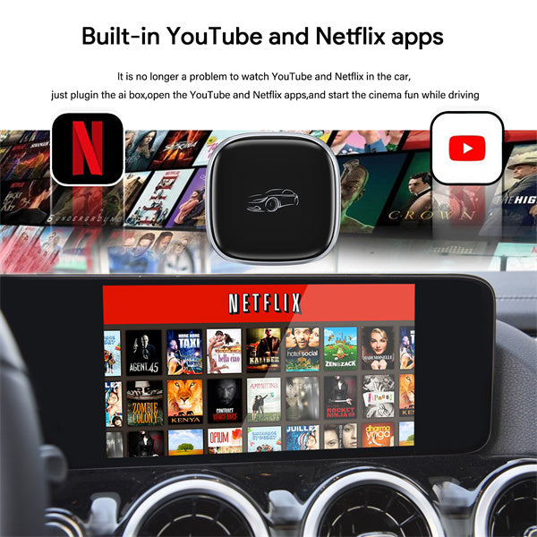 Binize Best CarPlay Wireless Adapter Only for OEM Wired CarPlay