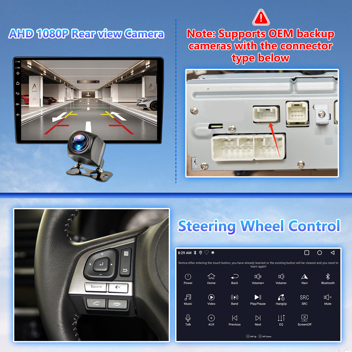 Android 13 Car Stereo Radio Compatible with Subaru Forester WRX Impreza STi Crosstrek 2016-2018