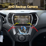 Car Stereo for  Hyundai Santa Fe 2013-2017 Upgrade Wireless CarPlay & Android Auto AHD Backup Camera GPS SWC FM WiFi Bluetooth