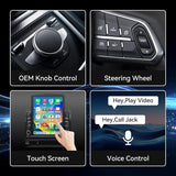 Car Stereo for Toyota Tacoma 2005-2015 Upgrade Wireless CarPlay & Android Auto AHD Backup Camera GPS SWC FM WiFi Bluetooth