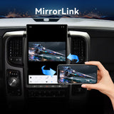 Car Stereo Radio with Android Auto Wireless Carplay for Dodge RAM 1500 2500 3500 2013-2018 Tesla Style Touch Screen Bluetooth WiFi GPS DSP AM FM Head Unit