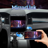 Car Stereo Radio for Ford Taurus 2009-2011 with Wireless CarPlay & Android Auto Qualcomm 8‑Core Chip 12.1-Inch Touchscreen GPS Navigation WiFi Bluetooth FM