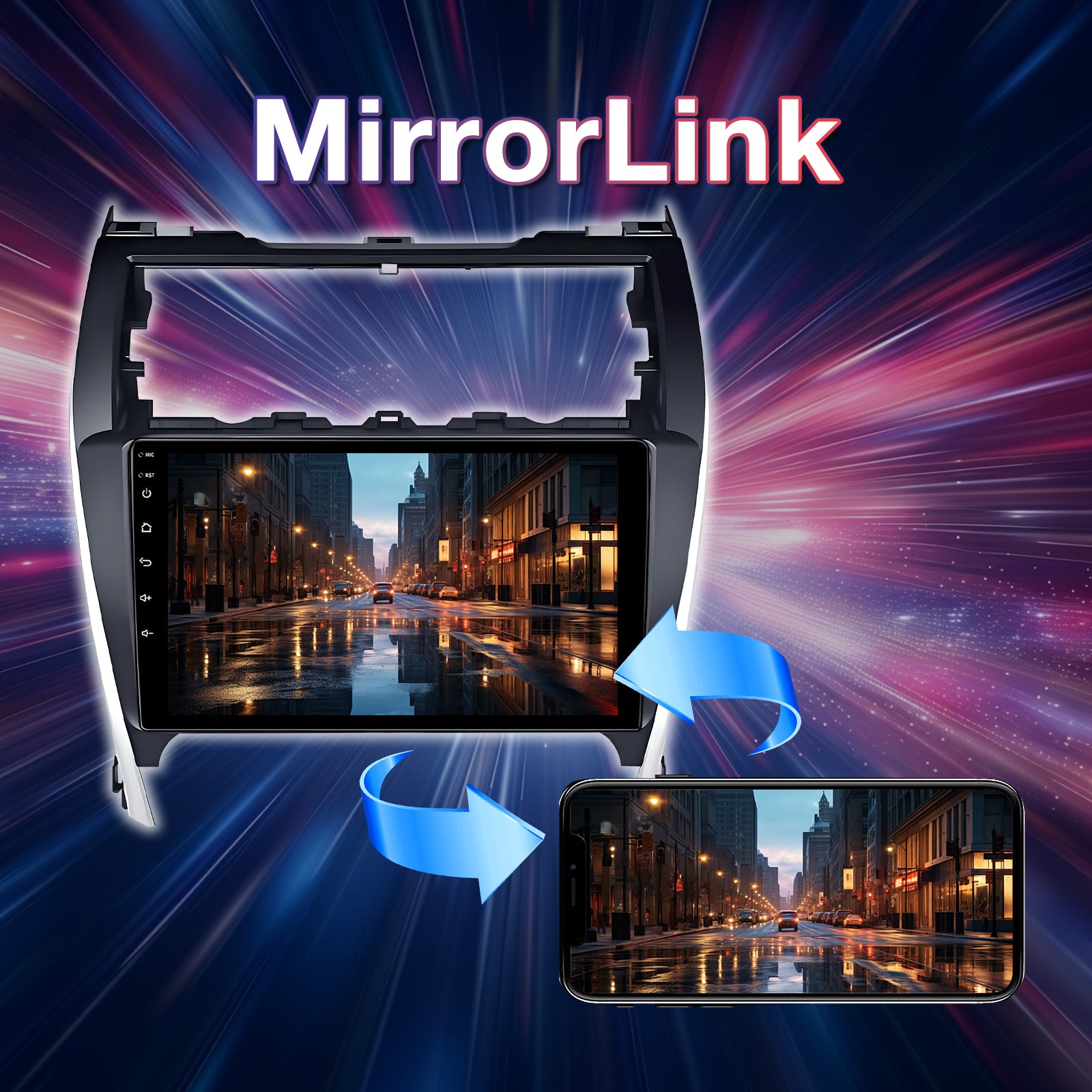 Binize Android 13 Car Stereo Radio CarPlay Stereo Touch Screen for 201