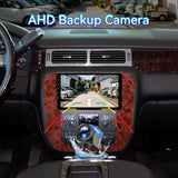 Car Stereo Radio for GMC Yukon Sierra Chevy Tahoe Suburban Silverado 2007-2012 with Wireless CarPlay & Android Auto 1080P Backup Camera GPS Navigation FM Bluetooth SWC WiFi