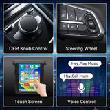Android 14 Car Stereo Radio for Subaru XV Crosstrek 2018-2021 with Wireless CarPlay & Android Auto